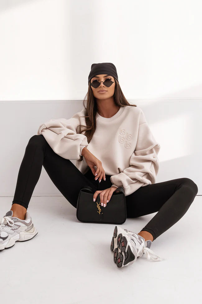 REMY Sweatshirt - Beige 