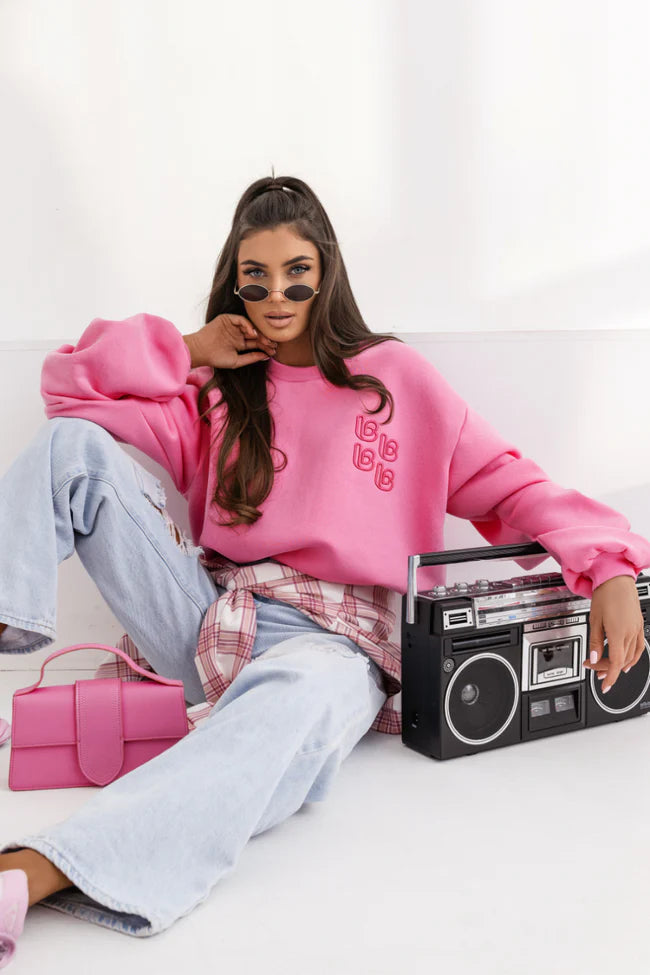 REMY Sweatshirt - Pink 