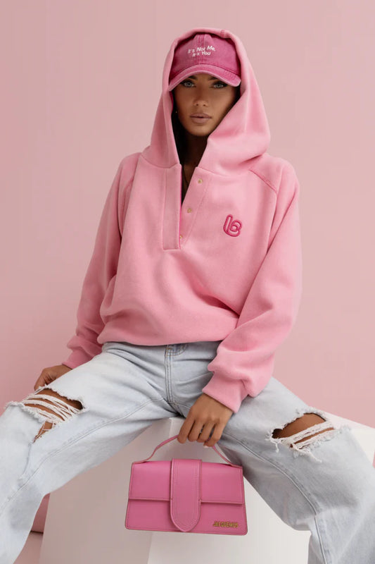 Bluza polarowa LOOM - Róż